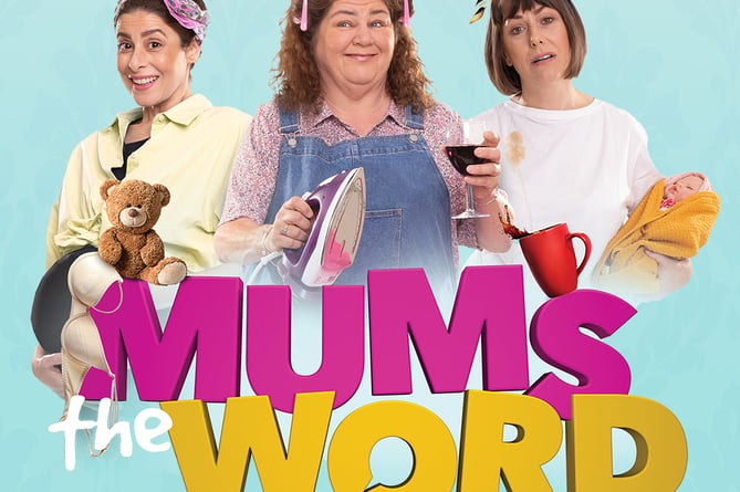 Poppy Tierney, Cheryl Fergison and Sarita Plowman in Mum's The Word, September 2023.