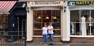 B'elicious: Greek duo Nina and Koula open 'dream' crêperie in Farnham