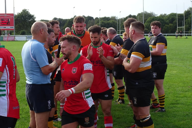 Alex Duffus, Matt McLean and Liam Perkins enjoyed Petersfield’s convincing win