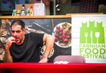 Farnham's Food and Drink Festival was hot stuff – in more ways than one!