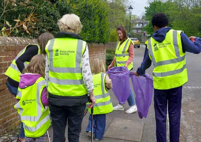 Petersfield litter pick