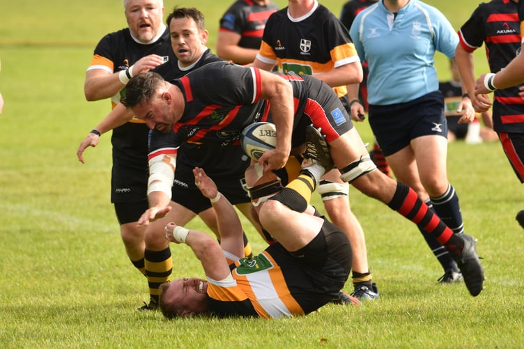 Action from Alton's 42-14 defeat against Portsmouth