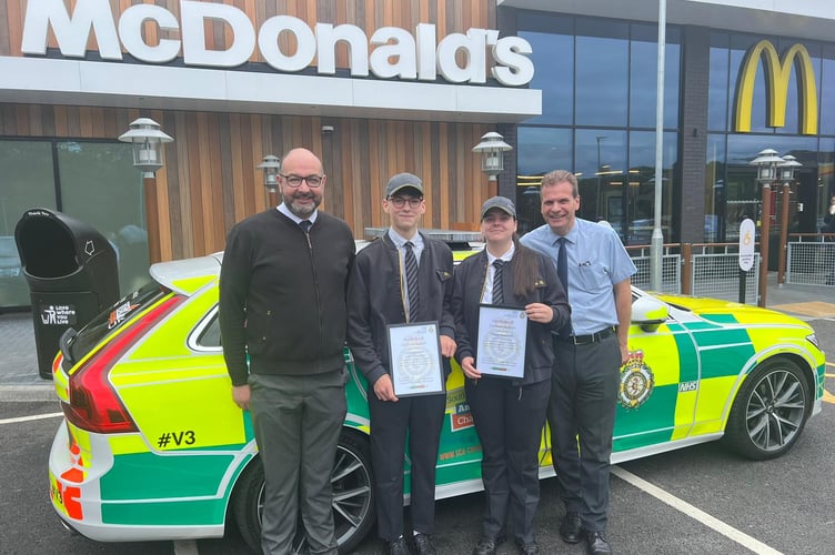 McDonald's workers save man's life