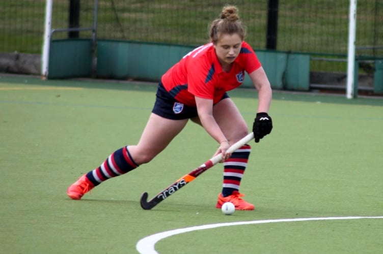 Phoebe Bryant in action for Aldershot & Farnham Ladies