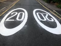 20mph signs go up in Farnham – but new speed limit is not yet enforced