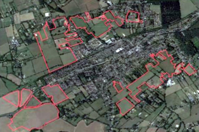 Four Marks and Medstead residents protest at idea of 1,200 houses