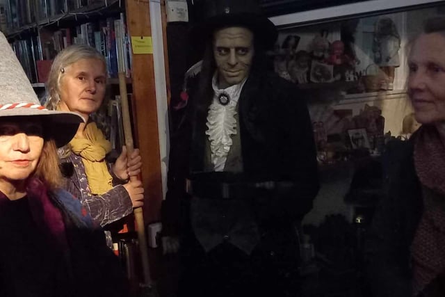 Dare you go for a Hallowe'en walkthrough at The Petersfield Bookshop