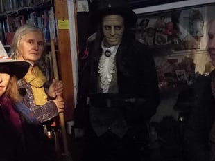 Dare you go for a Hallowe'en walkthrough at The Petersfield Bookshop