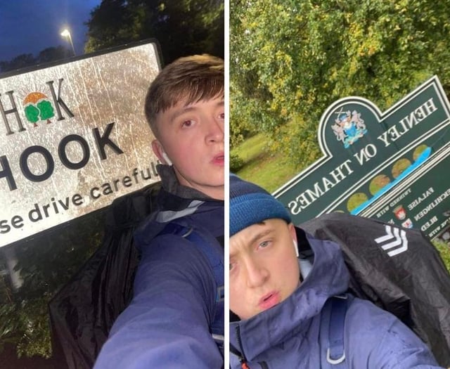 Inspirational Henry set for Petersfield to Pompey leg of charity walk