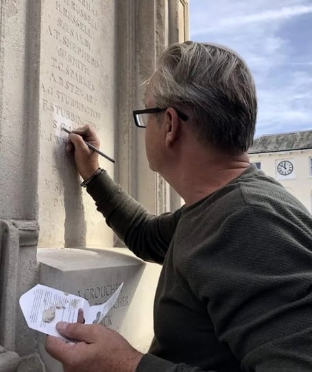 War memorial repairs