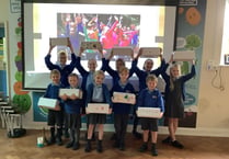 Ropley CE Primary School pupils make Christmas happier for 44 children