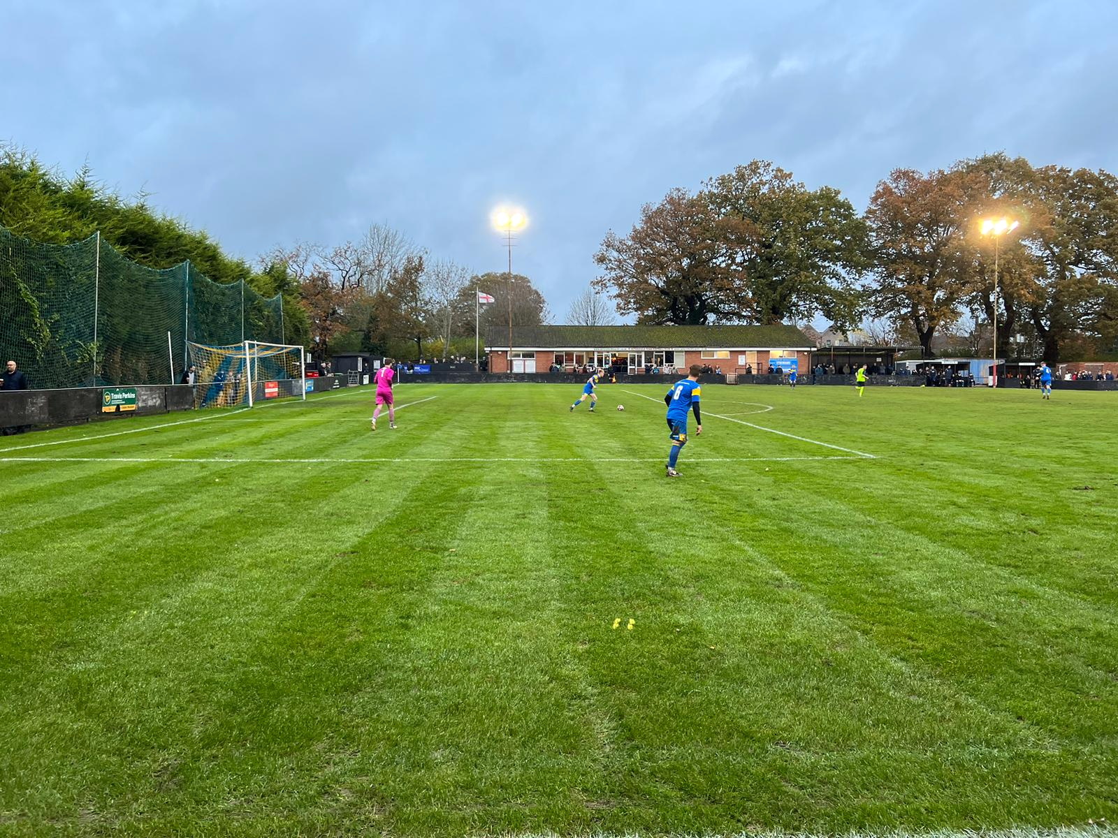 Action from Petersfield Town's 3-2 defeat against Christchurch