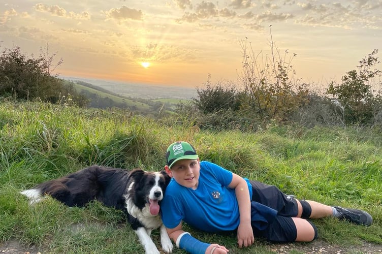 Echo and Archie 100 mile sponsored walk 