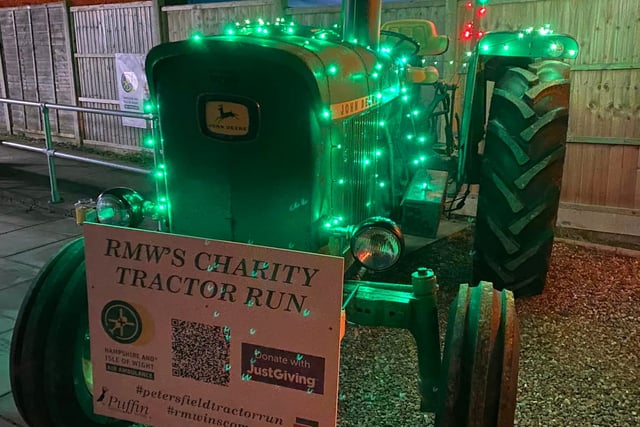 Decorated tractors to light up East Hampshire lanes for air ambulance