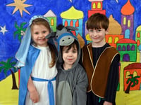 Alton School's youngest children stage nativity for Christmas