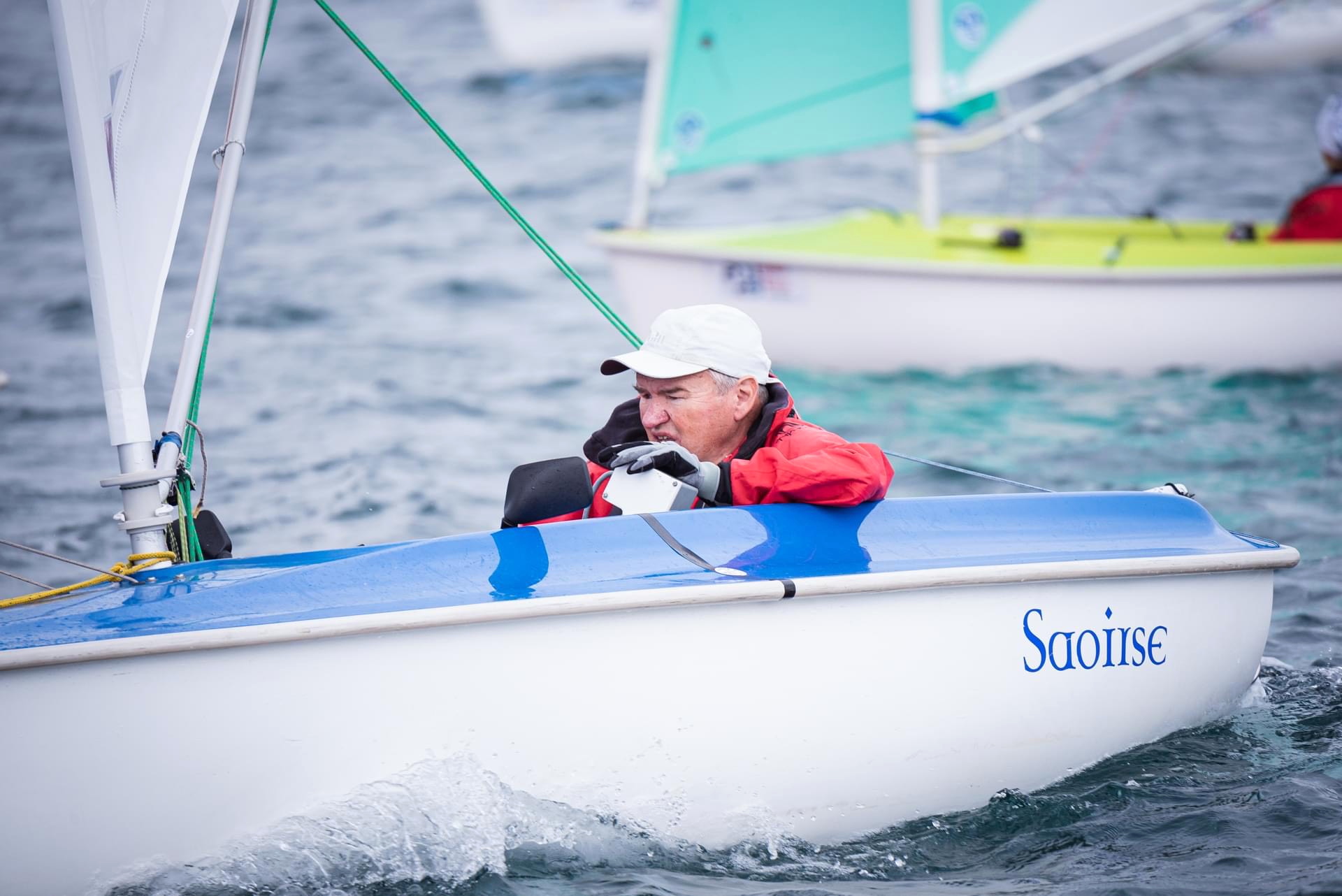 Paul Phillips finished in second place in his class