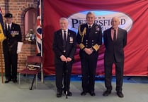 Ceremony for Petersfield and Liss recipients of Nuclear Test Medal