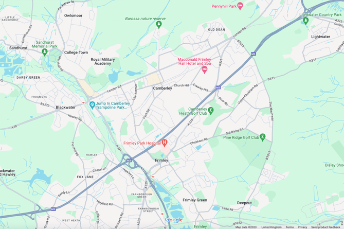 More than a month of roadworks are set to get underway on a four-mile stretch of the M3 between Frimley and Lightwater this January and February