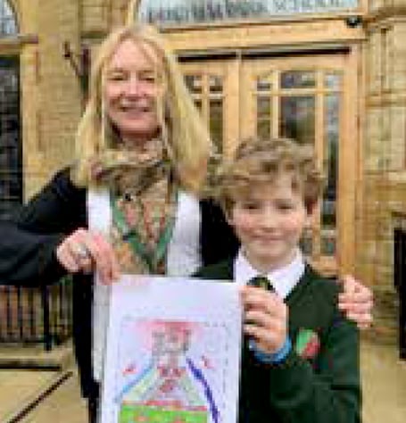 Ben's robotic reindeer.