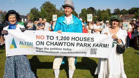 Chawton Park Farm is saved from houses by campaigners 