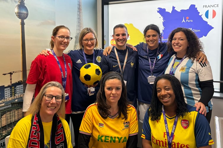 Weydon School staff got into the spirit of the school’s Children in Need fundraiser