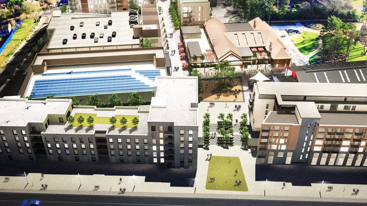 Bordon Town Centre Visuals PIC1