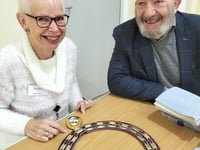 Alton town mayor Councillor Ben Hamlin visits Alton Repair Café