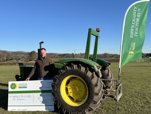 Christmas Charity Tractor Run raises over £8k for Hants air ambulance