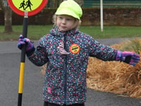 Children at Andrews' Endowed School lead fight to keep lollipop man