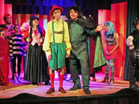 VIDEO: Churt's 2024 panto Pinocchio is a riot of colour and laughter!