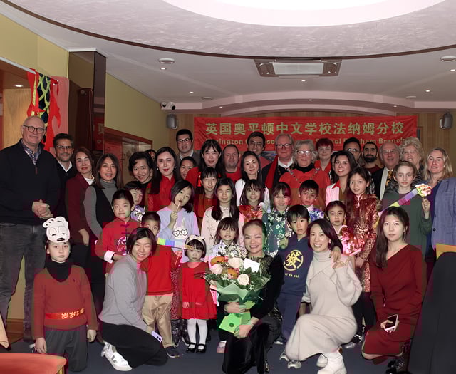 Chinese language school in Farnham rings in the Lunar New Year