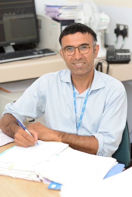 Dr Tony Dhillon, chief investigator of the trial and consultant medical oncologist at Royal Surrey, proposed the idea for the trial and has worked with Professor Tim Price in Australia for the past four years to develop the vaccine