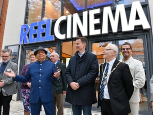 GALLERY: Jeremy Hunt cuts the film reel to open Farnham's new cinema