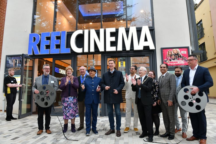REEL CINEMA FARNHAM OPENING 

FARNHAM, SURREY
ENGLAND
FEBRUARY 2nd 2024

The REEL Cinema in Old Market Place, Farnham was officially opened by The Rt Hon Jeremy Hunt MP, Chancellor of the Exchequer 


(Photo by Malcolm Wells)
 
Standard reproduction rates apply, contact Malcolm Wells to arrange payment - Mobile: 07802-217-569 
malcolmrichardwells@gmail.com
