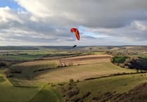 Petersfield sky surfers enjoy airtime on Harting Down and Butser Hill