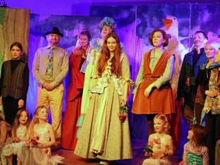 Selborne Players produce a pantomime frolic with Mother Goose