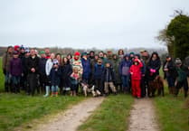 Save Neatham Down campaigners highlight its beauty on nature walk