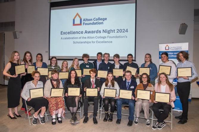 Alton College Foundation Excellence Awards Night 2024.