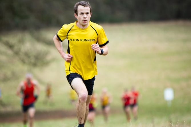 James Perrett leads the race (Photo: Douglas Maclean)