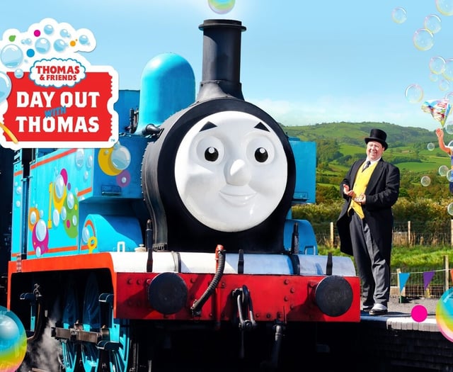 Enjoy some bubble fun with Thomas at The Watercress Line