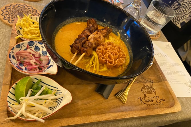 Chariya's restaurant is named after her signature dish, the Khao Soi noodle curry