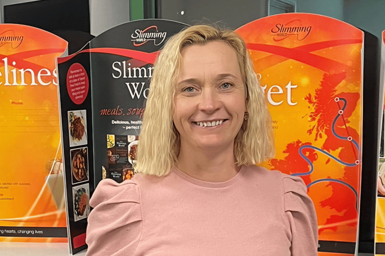 Carol Shearman, Alton, will take on the Race for Life in Basingstoke this May after losing three stone with the help of Slimming World