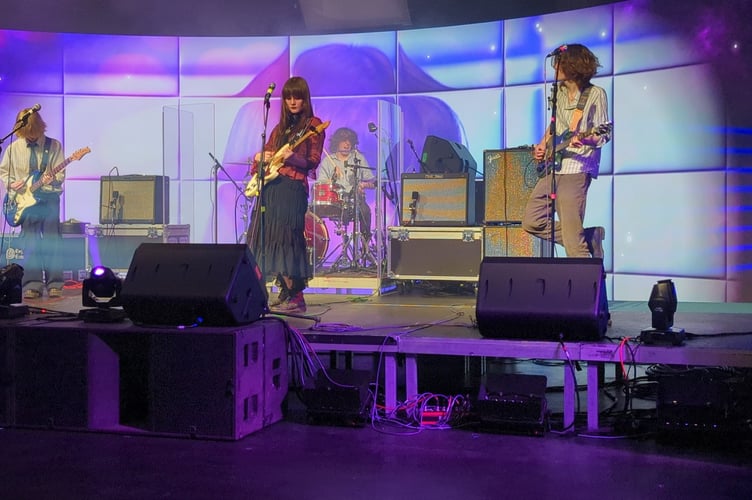 Benchy and the Gazers - Kat Jooste, Ben Piper, Finn Wood and Hugh McCusker.