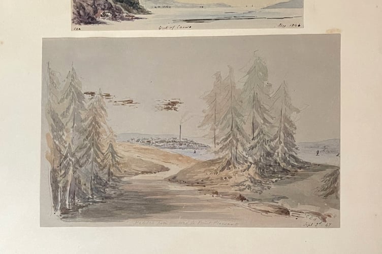 Admiral Francis Austen's sketchbook