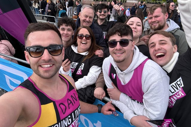 Four Marks man runs London Marathon for cancer charity