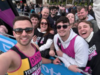 Four Marks man runs London Marathon for cancer charity