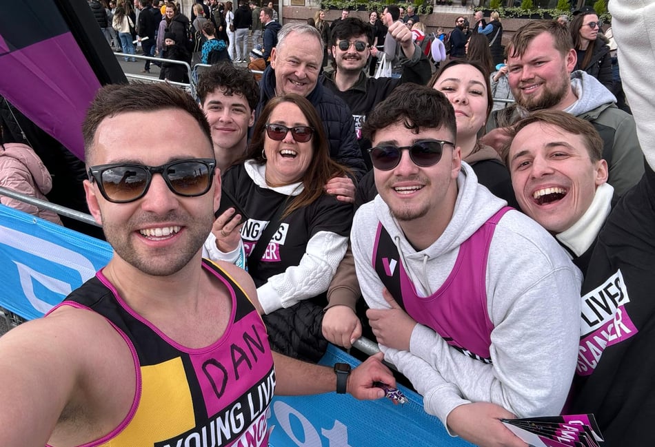 Four Marks man runs London Marathon for cancer charity