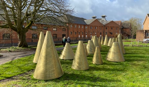 Cones art display to be relocated in Farnham