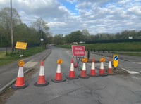 Road may be closed for eight weeks because of water pipe work
