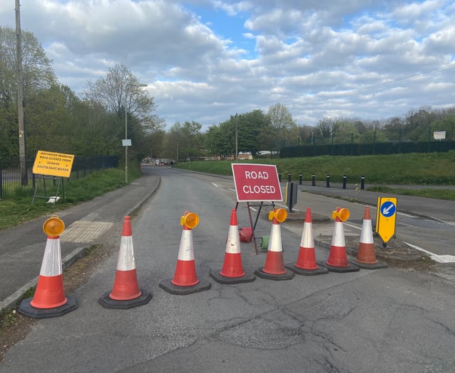 Road may be closed for eight weeks because of water pipe work